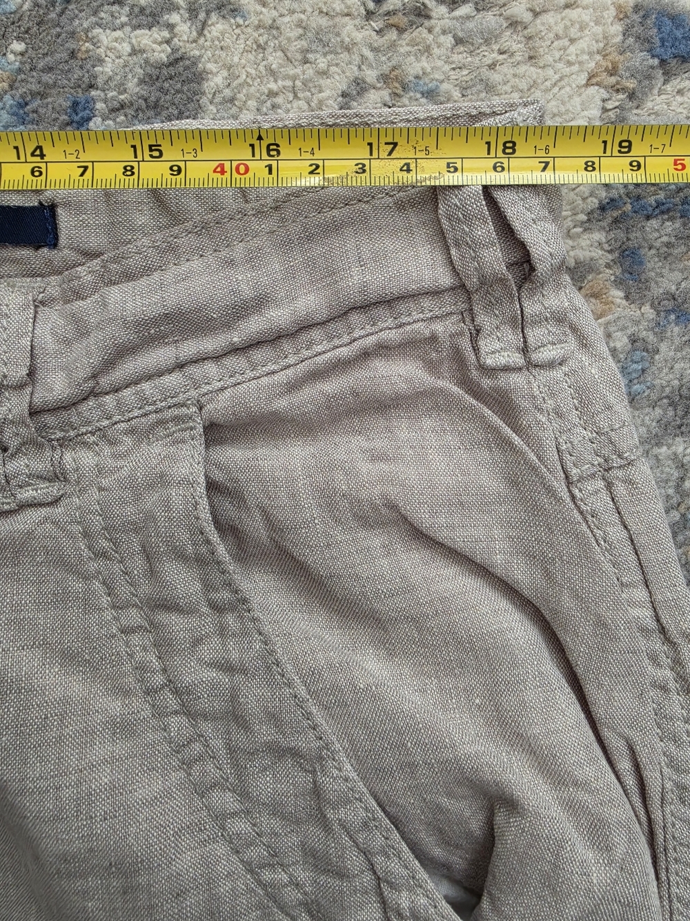 Point Zero Linen Pants - Picture 12 of 15